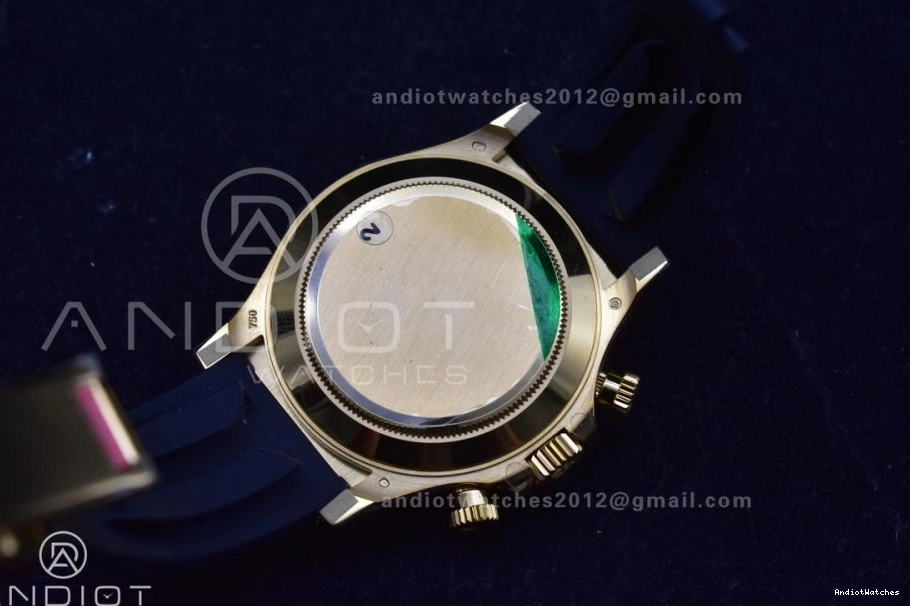 904L 1:1 765 Strap on 116518 Steel DD Dial Oyster VSF Daytona Best Edition flex YG Stretchable 0504